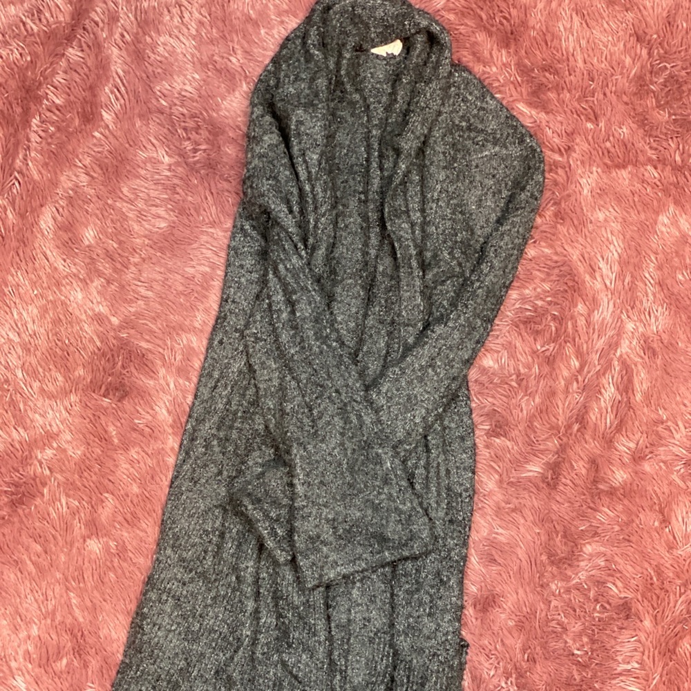 Lovestitch Long Open Front Cardigan